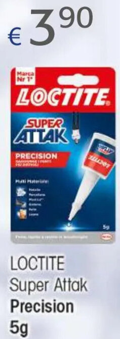 Acqua & Sapone LOCTITE Super Attak Precision 5g offerta