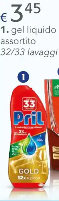 Acqua & Sapone gel liquido assortito 32/33 lavaggi offerta