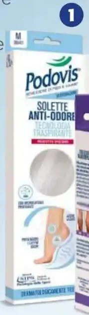 Acqua & Sapone PODOVIS SOLETTE ANTI-ODORE 100 ml offerta