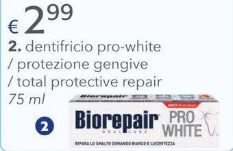 Acqua & Sapone Biorepair dentifricio pro-white 75 ml offerta