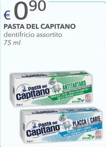 Acqua & Sapone PASTA DEL CAPITANO dentifricio assortito 75 ml offerta