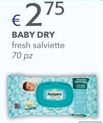 Acqua & Sapone BABY DRY fresh salviette 70 pz offerta