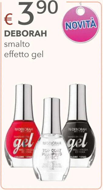 Acqua & Sapone DEBORAH smalto effetto gel offerta
