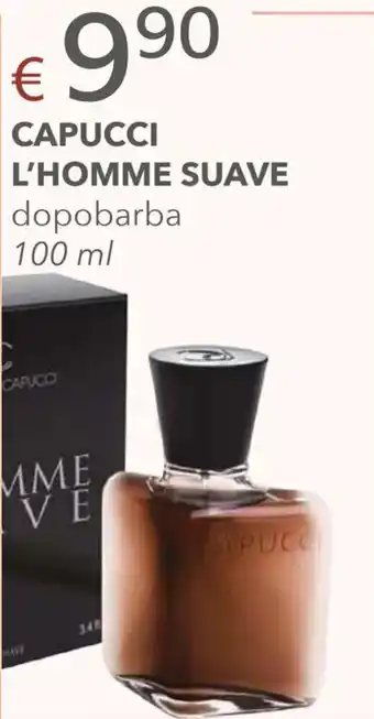 Acqua & Sapone CAPUCCI L'HOMME SUAVE dopobarba 100 ml offerta
