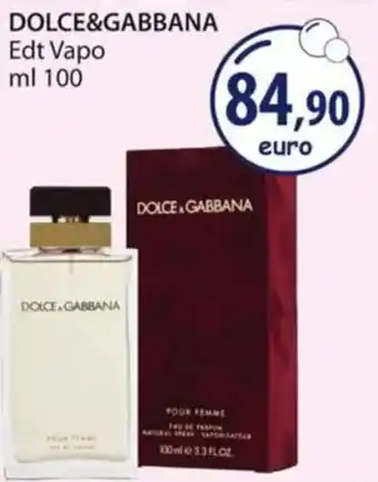Acqua & Sapone DOLCE&GABBANA Edt Vapo ml 100 offerta