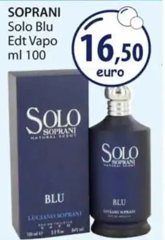 SOPRANI Solo Blu Edt Vapo 100 ml