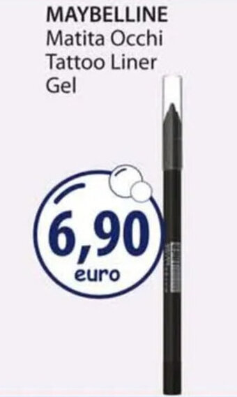 Acqua & Sapone MAYBELLINE Matita Occhi Tattoo Liner Gel offerta