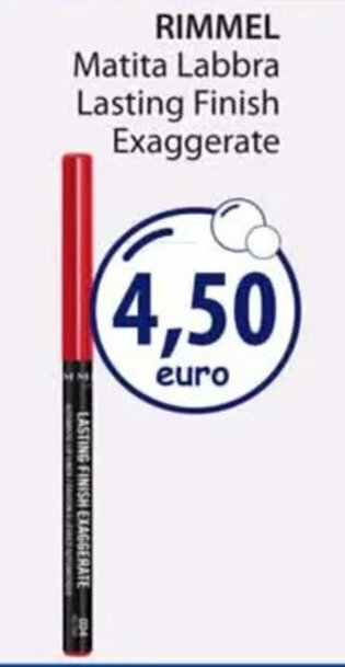 Acqua & Sapone RIMMEL Matita Labbra Lasting Finish Exaggerate offerta