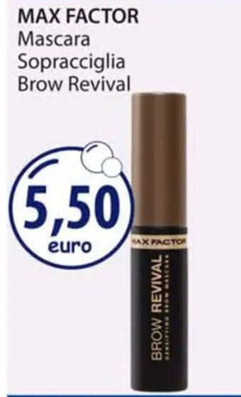 Acqua & Sapone MAX FACTOR Mascara Sopracciglia Brow Revival offerta