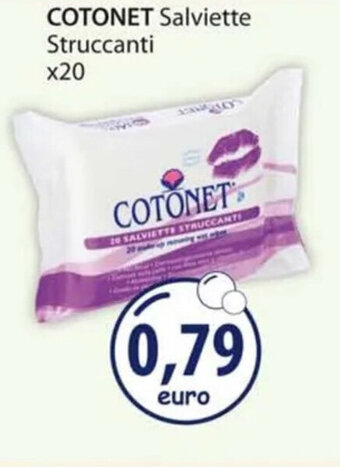 COTONET Salviette Struccanti x20