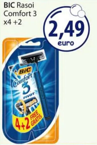 Acqua & Sapone BIC Rasoi Comfort 3 x4+2 offerta