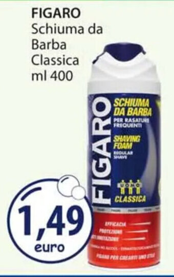 Acqua & Sapone FIGARO Schiuma da Barba Classica ml 400 offerta