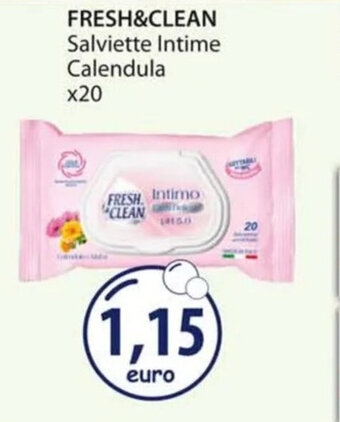 Acqua & Sapone FRESH&CLEAN Salviette Intime Calendula x20 offerta