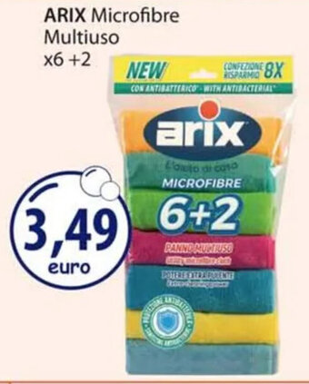 Acqua & Sapone ARIX Microfibre Multiuso x6 +2 offerta