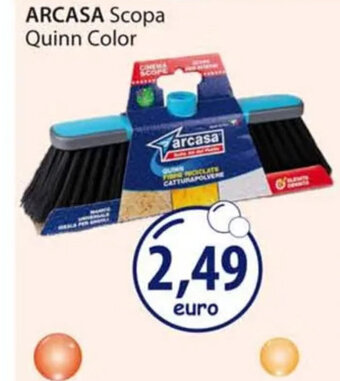 Acqua & Sapone ARCASA Scopa Quinn Color offerta