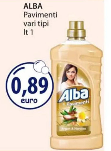 Acqua & Sapone ALBA Pavimenti vari tipi lt 1 offerta
