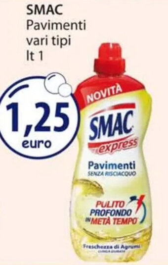 Acqua & Sapone SMAC Pavimenti vari tipi lt.1 offerta