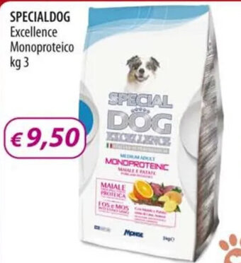 Acqua & Sapone SPECIALDOG Excellence Monoproteico kg 3 offerta