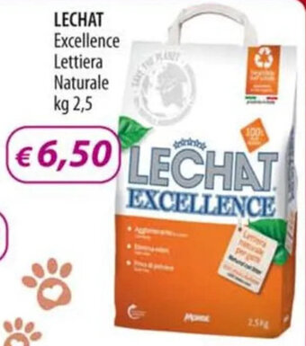 Acqua & Sapone LECHAT Excellence Lettiera Naturale kg 2,5 offerta