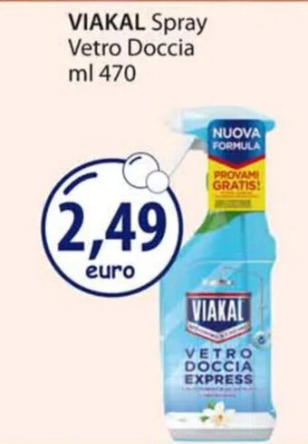 Acqua & Sapone VIAKAL Spray Vetro Doccia ml 470 offerta
