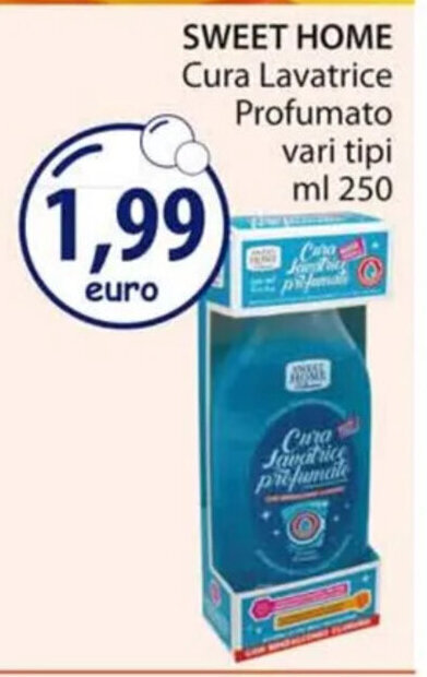 Acqua & Sapone SWEET HOME Cura Lavatrice Profumato 250 ml offerta