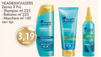 Acqua & Sapone HEAD&SHOULDERS Derma X Pro offerta