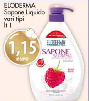 Acqua & Sapone ELODERMA Sapone Liquido vari tipi lt.1 offerta