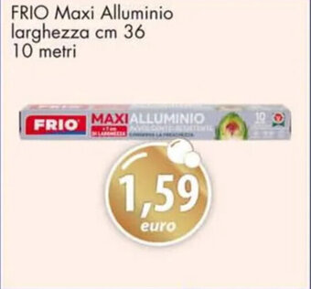 Acqua & Sapone FRIO Maxi Alluminio larghezza cm 36 10 metri offerta