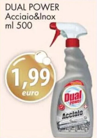 Acqua & Sapone DUAL POWER Acciaio&Inox ml 500 offerta