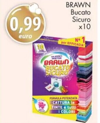 Acqua & Sapone BRAWN Bucato Sicuro x10 offerta