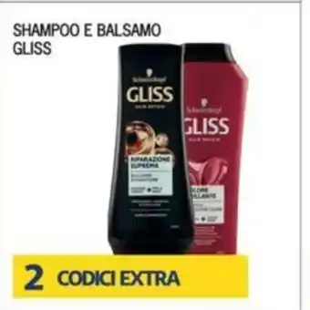 SHAMPOO E BALSAMO GLISS