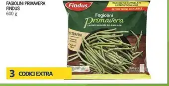 Iper Tosano FAGIOLINI PRIMAVERA FINDUS 600 g offerta