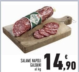 Conad City Galbani salame napoli offerta