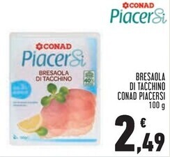 Conad City Conad bresaola di tacchino offerta