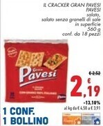 Conad City Pavesi il cracker gran offerta