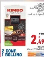 Conad City Kimbo cialde espresso napoletano offerta