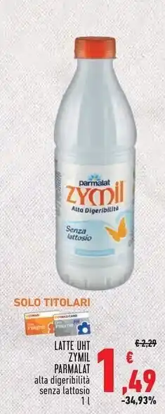 Conad Parmalat latte uht offerta