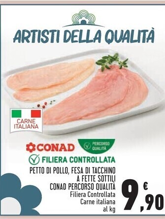 Conad Petto di pollo offerta