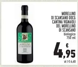 Conad Cantina vignaioli del morellino di scansano - morellino di scansano docg offerta