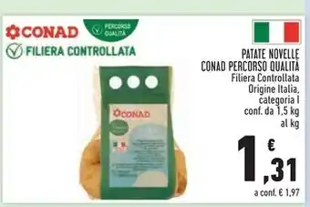 Conad Conad percorso qualità patate novelle offerta