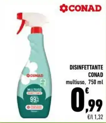 Conad DISINFETTANTE CONAD multiuso, 750 ml offerta