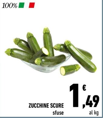 Conad ZUCCHINE SCURE sfuse offerta
