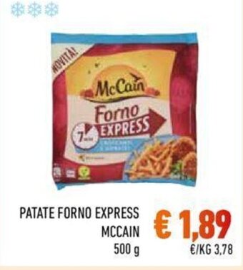 Conad PATATE FORNO EXPRESS MCCAIN 500 g offerta