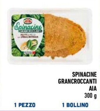 Conad SPINACINE GRANCROCCANTI AIA 300 g offerta