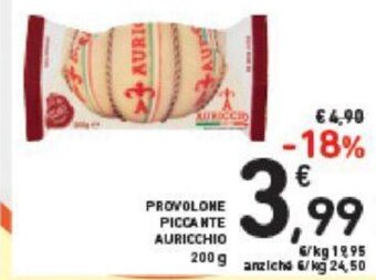 Conad PROVOLONE PICCANTE AURICCHIO 200 g offerta
