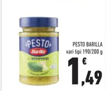 Conad Superstore PESTO BARILLA vari tipi 190/200 g offerta