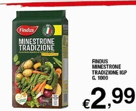 Sigma Findus minestrone tradizione igp offerta