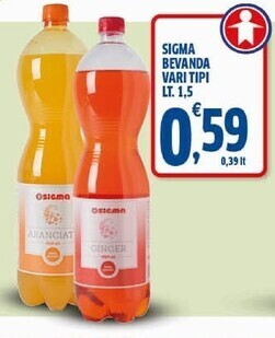 Sigma Sigma bevanda offerta