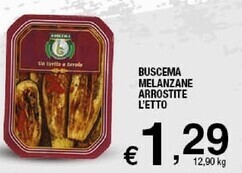 Sigma Buscema melanzane arrostite offerta