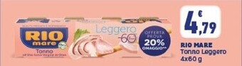 Conad Superstore Rio mare tonno leggero offerta